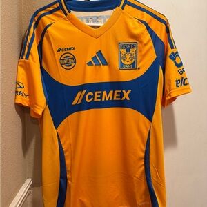 Tigres UANL Yellow and Blue Jersey